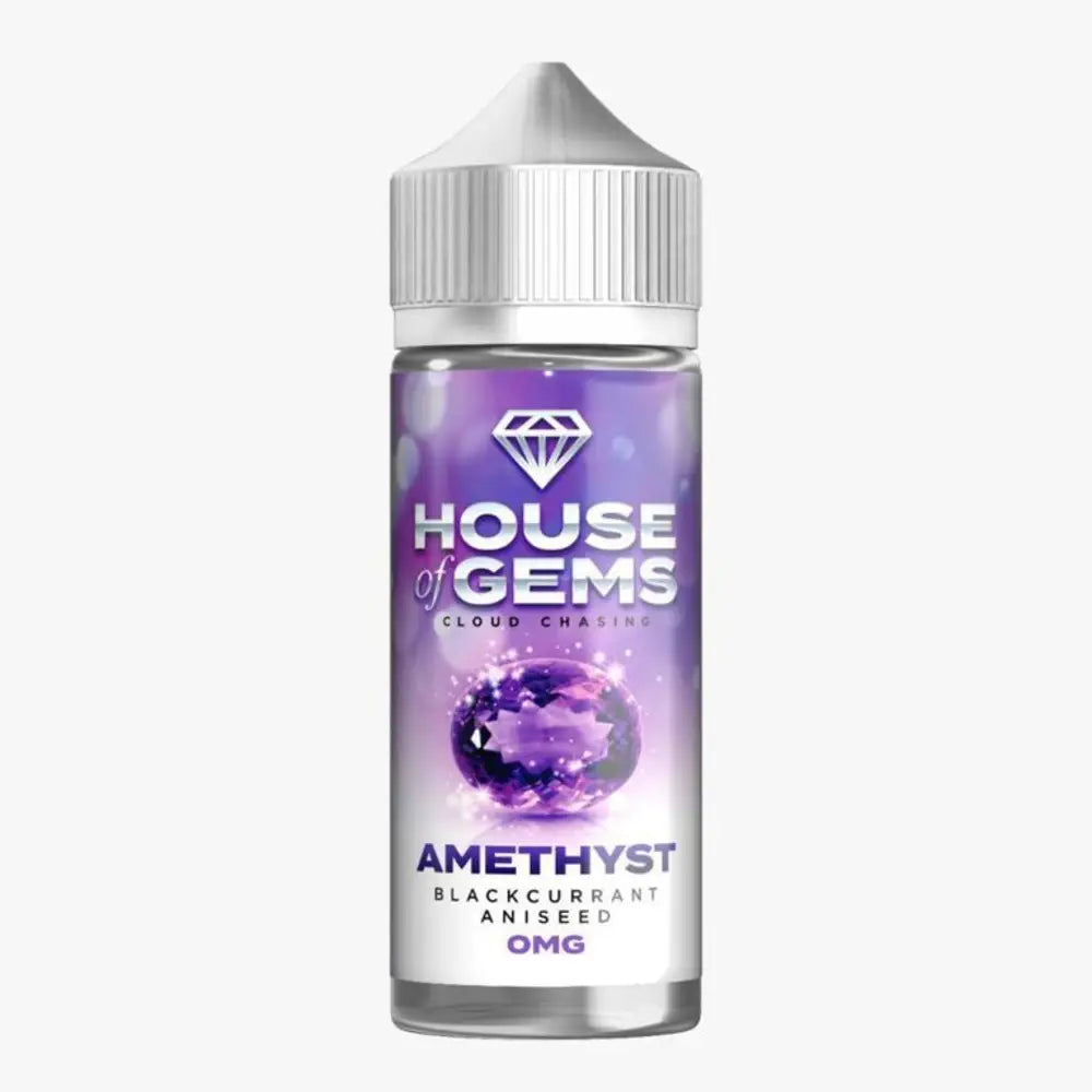 GEMSTONE HOUSE OF GEMS E-Liquid Vape Juice - 100ML 0mg Nicotine All Flavors