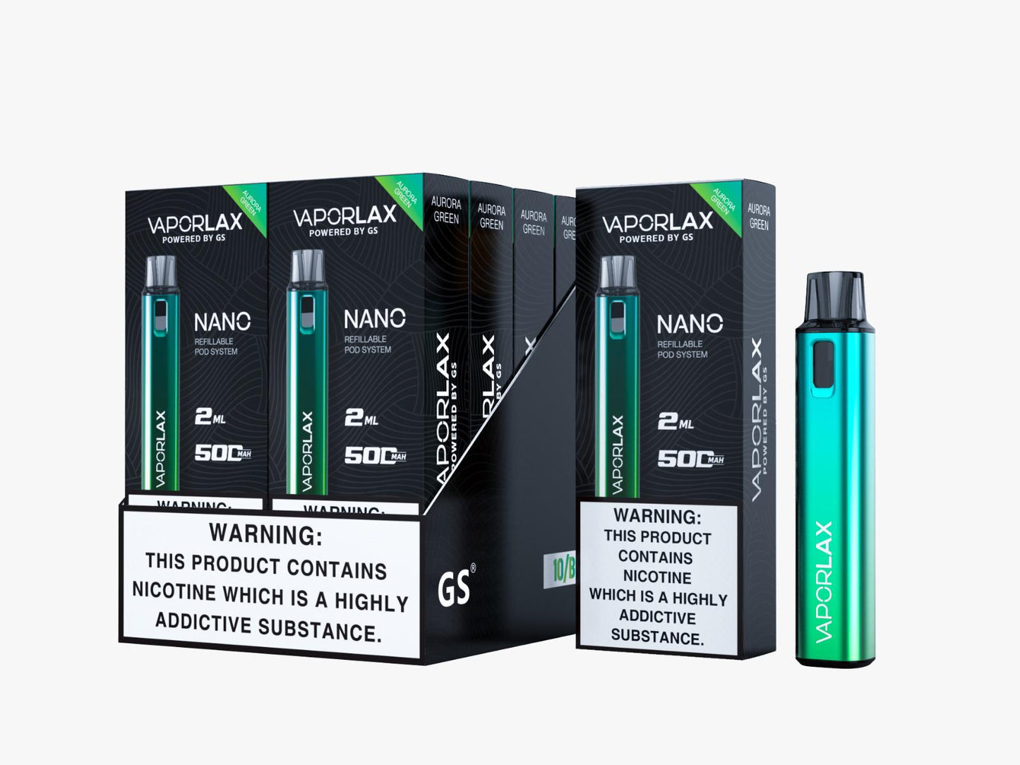 Vaporlax Nano Refillable Pod System