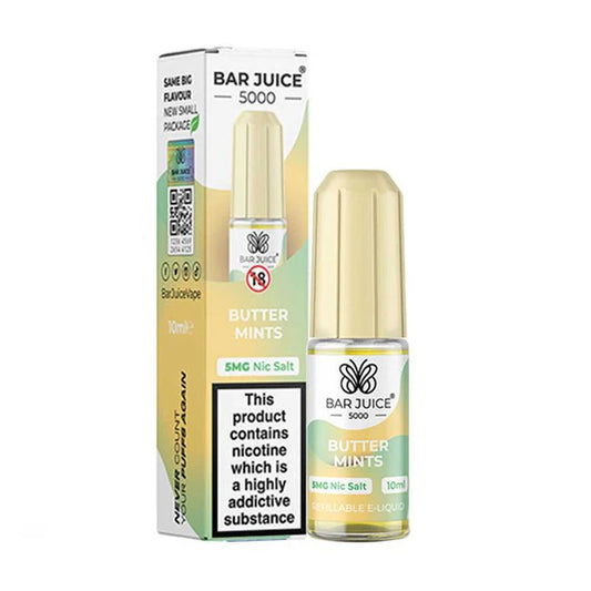 Bar Juice 5000 Butter Mints Nic Salt Vape juice 10ml