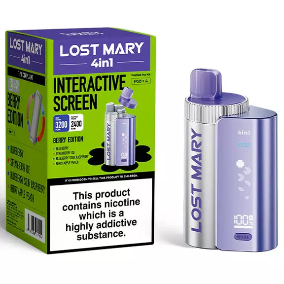 Lost Mary 4-in-1 Pod Kit, Lost Mary vape