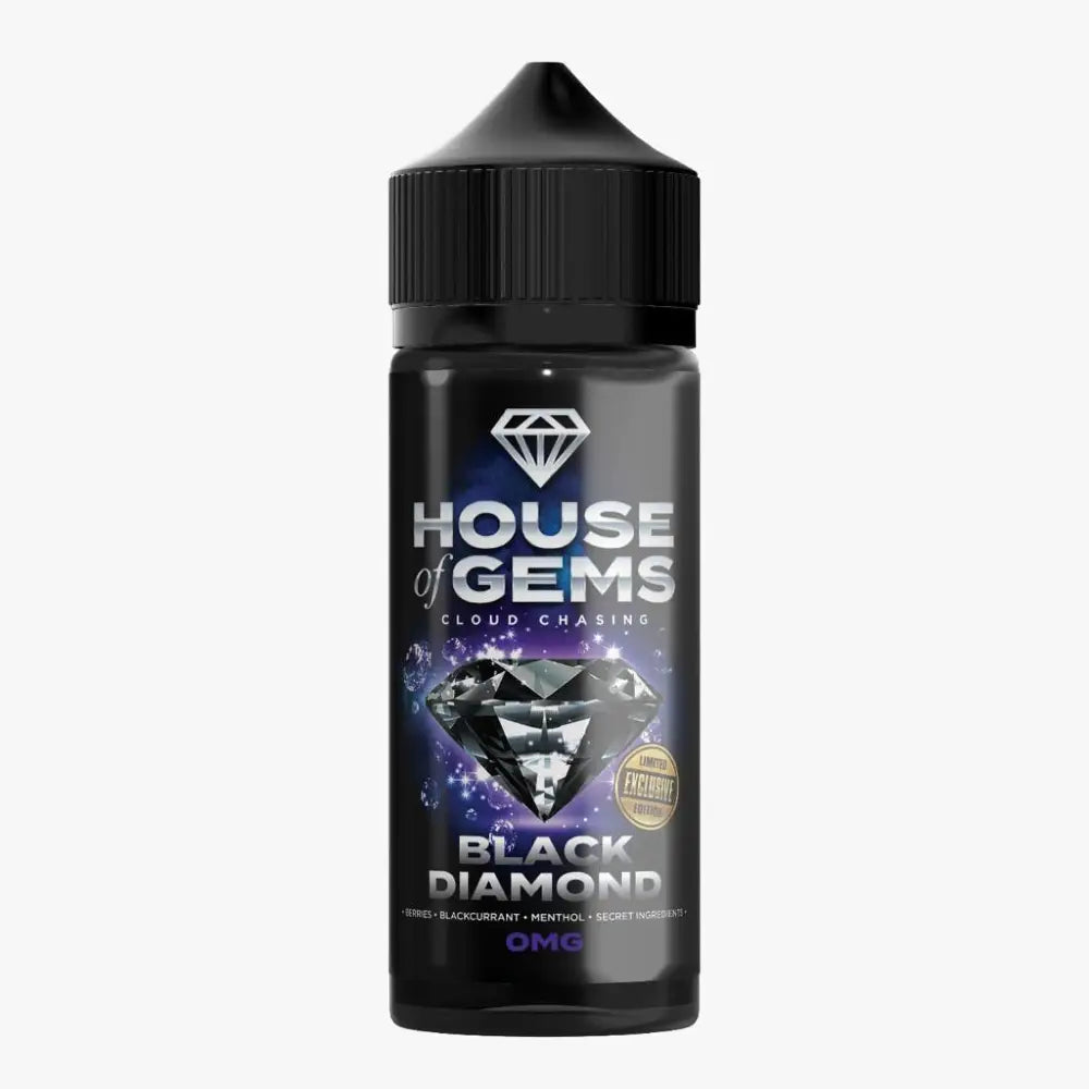 GEMSTONE HOUSE OF GEMS E-Liquid Vape Juice - 100ML 0mg Nicotine All Flavors