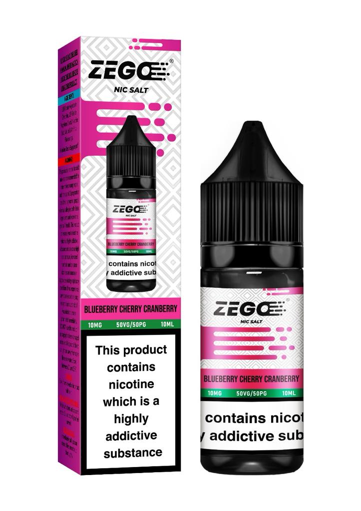 Zego Nic Salt 10ml E-Liquid 10mg/20mg