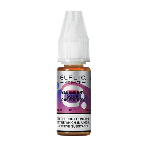 Elf Bar ElfLiq Blueberry Sour Raspberry Nic Salt Vape juice