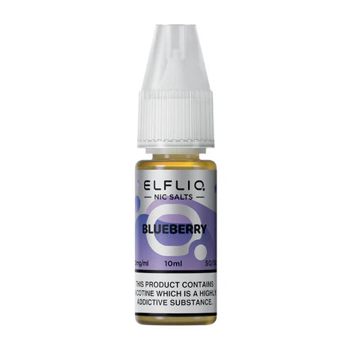 Elf Bar ElfLiq Blueberry Nic Salt Vape Juice 10ml