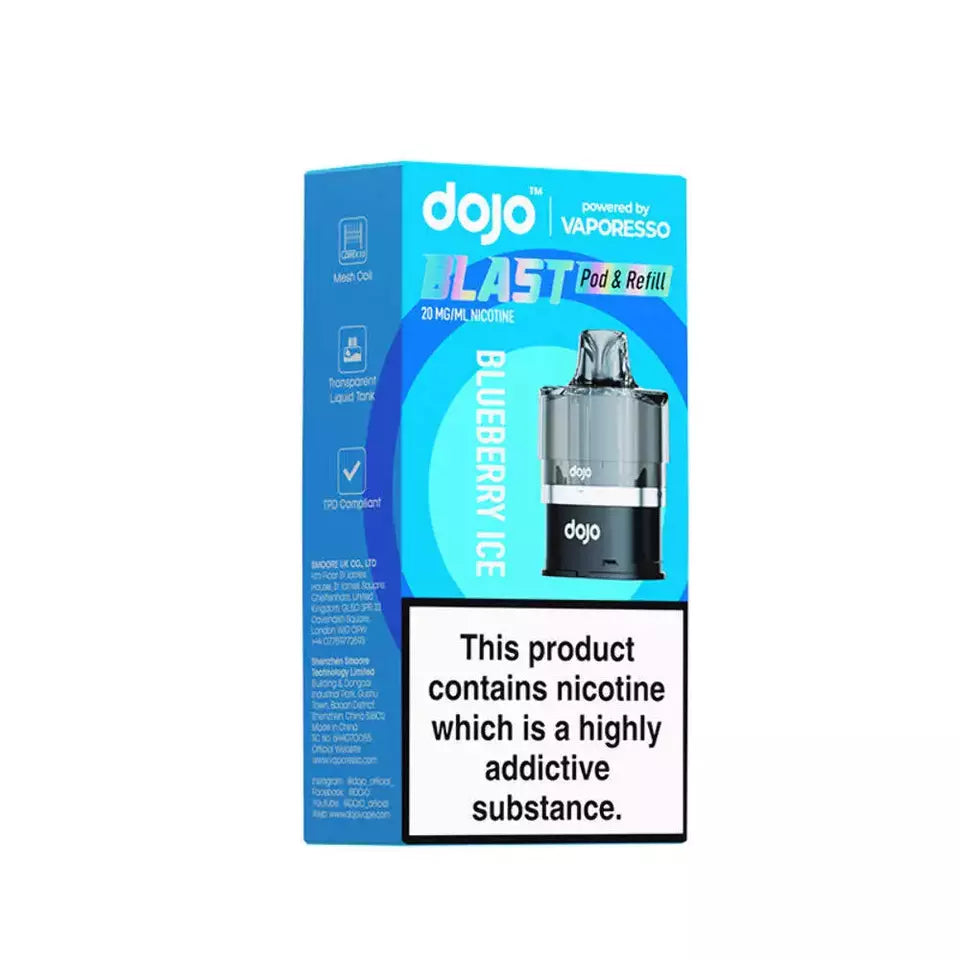 VAPORESSO DOJO BLAST 6000 PRE-FILLED PODS