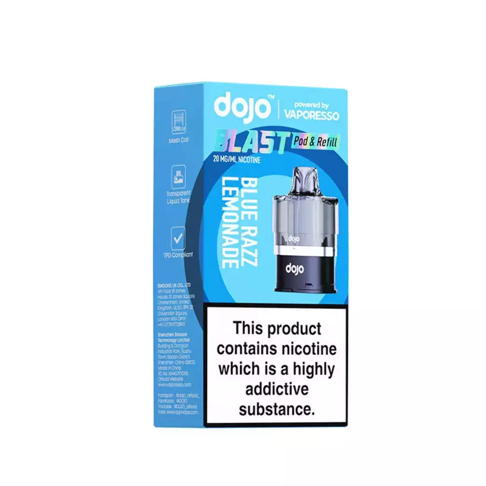 VAPORESSO DOJO BLAST 6000 PRE-FILLED PODS