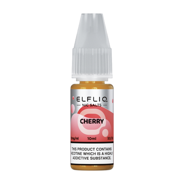 Elf Bar ElfLiq Cherry Nic Salt Vape Juice 10ml