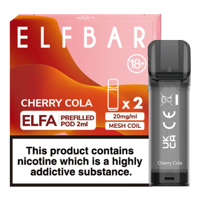 CHERRY COLA ELF BAR ELFA PREFILLED POD