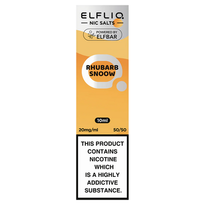 ELFBAR ElfLiq Nic Salts - Rhubarb Snoow - 10ml