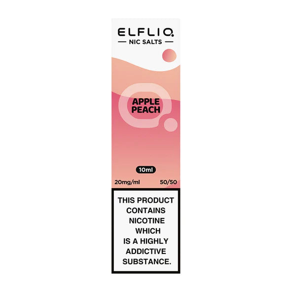 Elf Bar ElfLiq Apple Peach Nic Salt Vape Juice 10ml