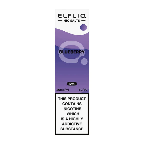 Elf Bar ElfLiq Blueberry Nic Salt Vape Juice 10ml