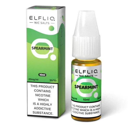 Elf Bar ElfLiq Spearmint Nic Salt Vape Juice 10ml