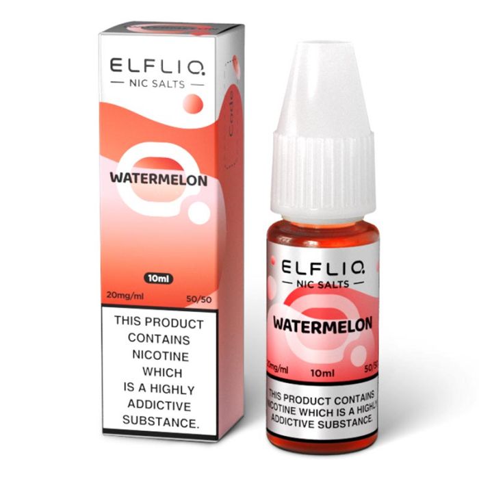 Elf Bar ElfLiq Watermelon Nic Salt Vape Juice 10ml