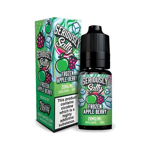 Frozen Apple Berry Nic Salt E-Liquid by Seriously Salty