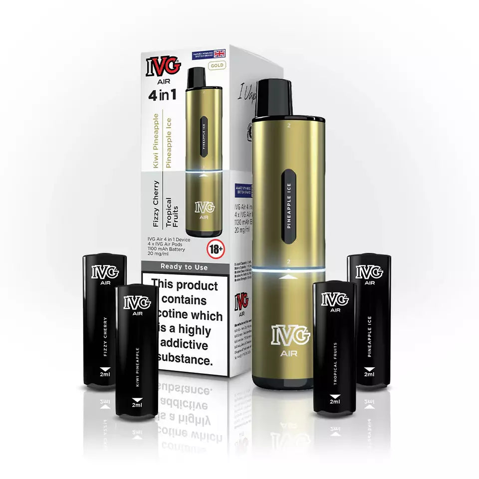 IVG AIR 4 in 1 Starter kit 2400 Disposable Vape kit