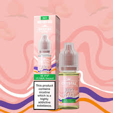 Juicy Peach SKE Crystal Nic Salt E Liquid 10ml - 10mg/20mg