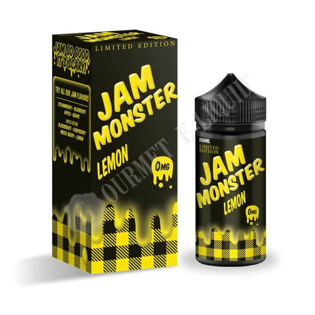 JAM MONSTER E-Liquid 100ML 0MG Vape Juice 75VG 25PG TPD VERSION - All Flavour