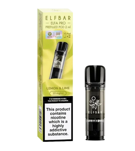 Elf Bar Elfa Pro Lemon & Lime Prefilled Pod