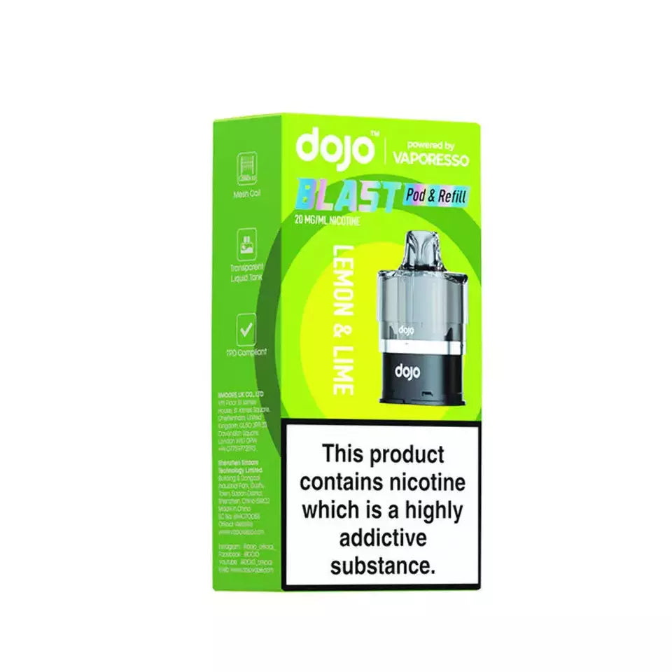 VAPORESSO DOJO BLAST 6000 PRE-FILLED PODS