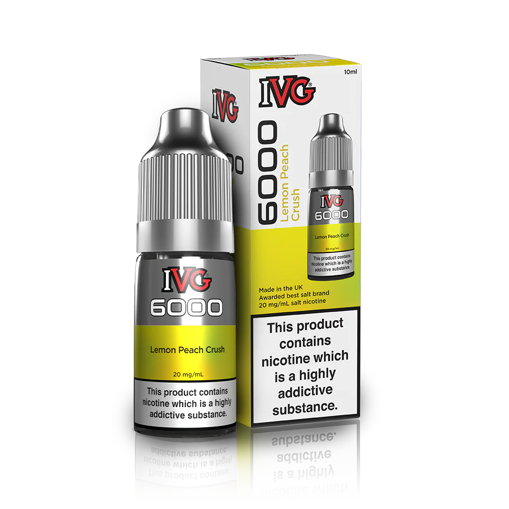 IVG 6000 Nicotine Salt Vape Juice 10mg/20mg