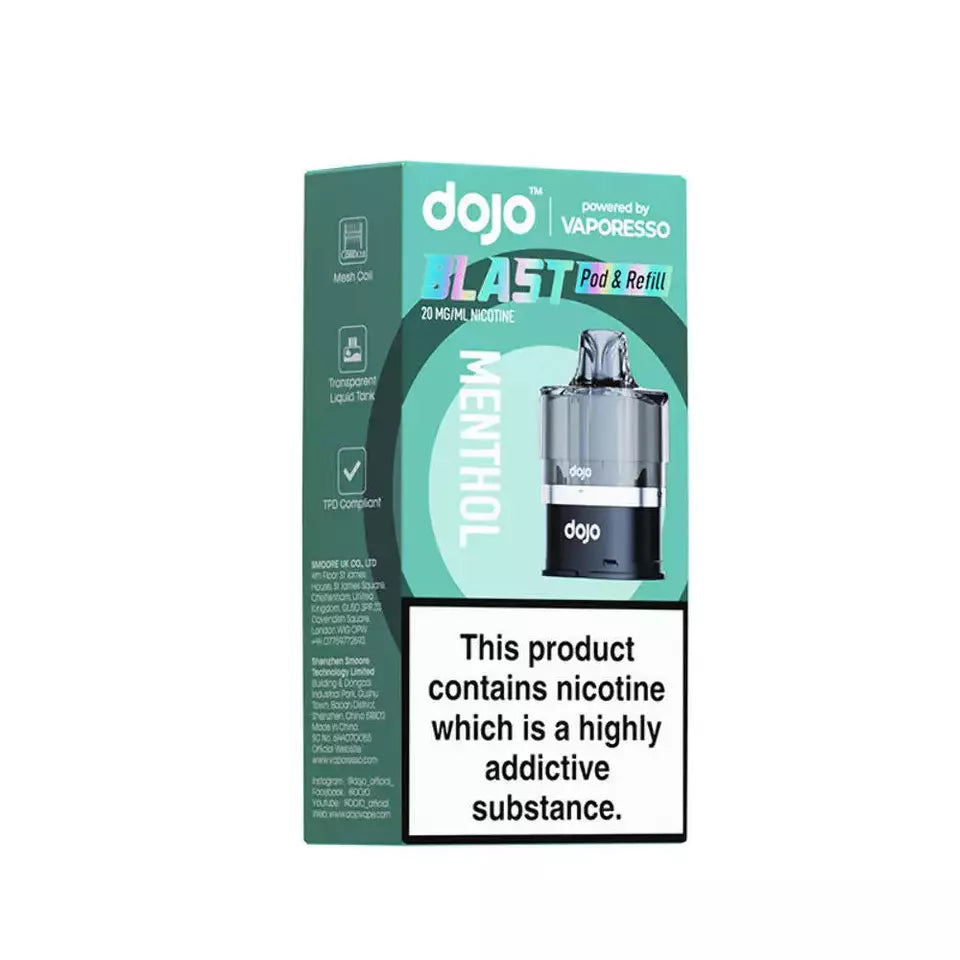 VAPORESSO DOJO BLAST 6000 PRE-FILLED PODS