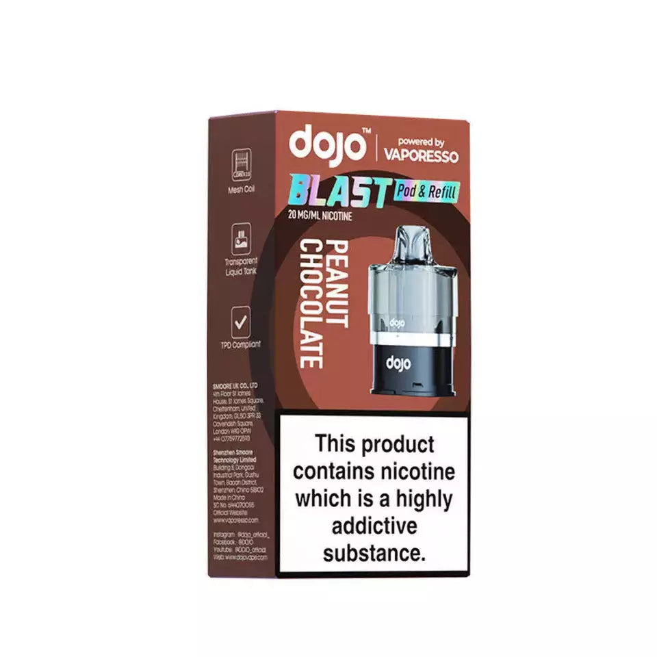 VAPORESSO DOJO BLAST 6000 PRE-FILLED PODS