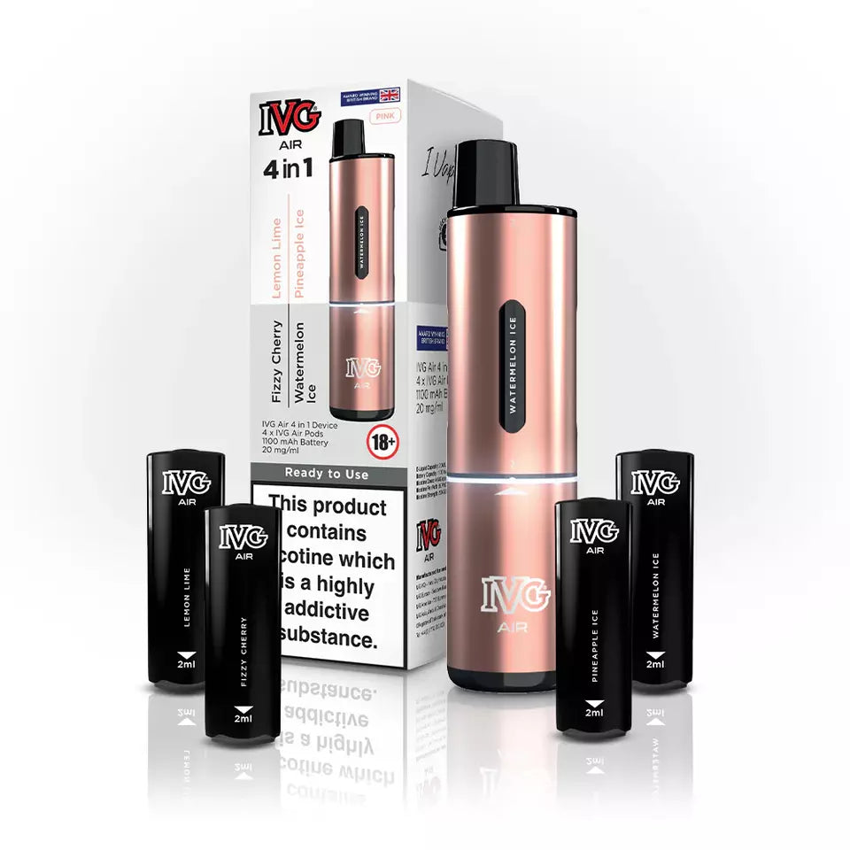 IVG AIR 4 in 1 Starter kit 2400 Disposable Vape kit