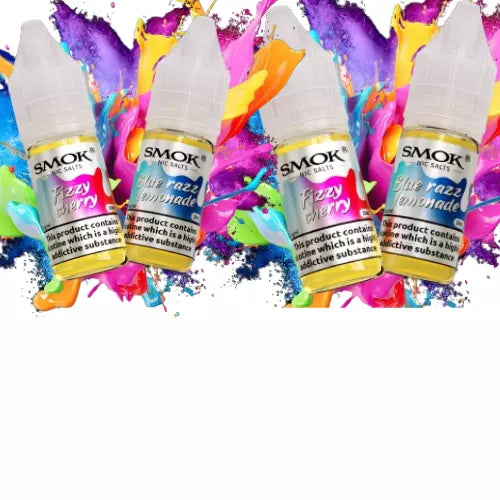 SMOK Nic Salt Vape Juice 10ML 10MG/20MG - Premium 50/50 E-Liquid