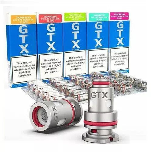 Vaporesso® GTX Coils (5-Pack) - For PM30, PM80, Luxe, Swag