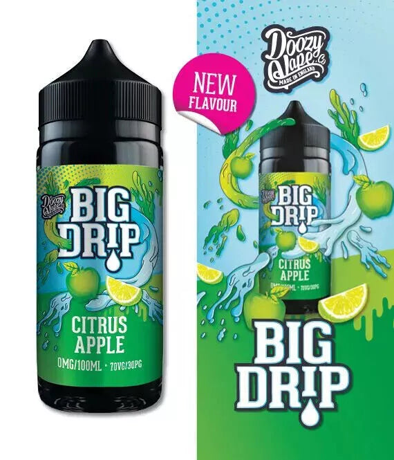 Big Drip 100ml 0mg E-Liquid by Doozy Vape - 70VG/30PG