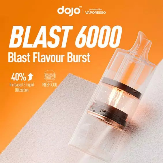 VAPORESSO DOJO BLAST 6000 PRE-FILLED PODS