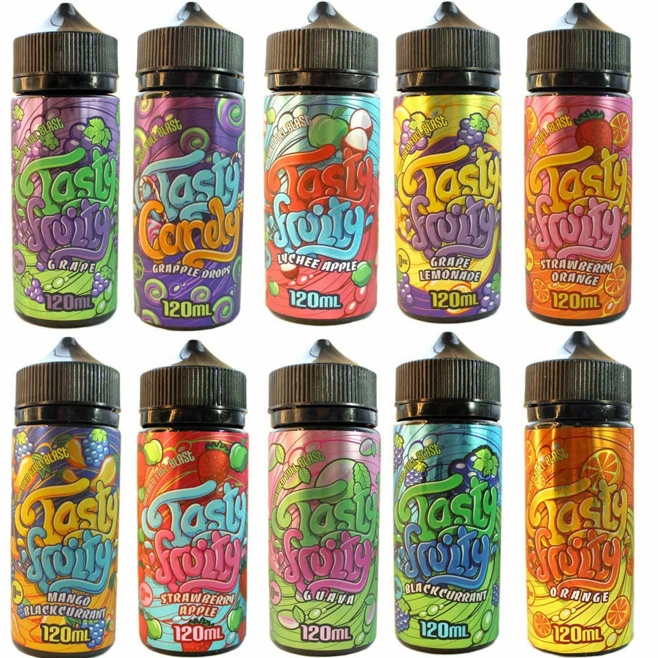 Tasty Fruity Premium E-Liquid 100ml - 0mg Nicotine - 70/30 VG/PG