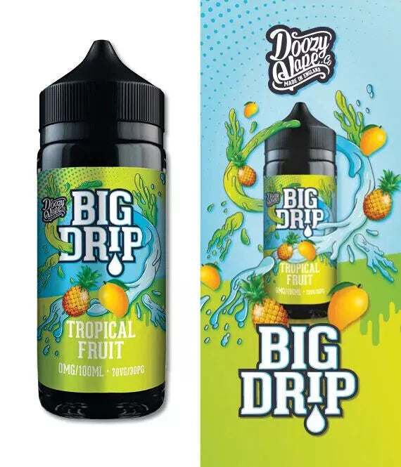 Big Drip 100ml 0mg E-Liquid by Doozy Vape - 70VG/30PG