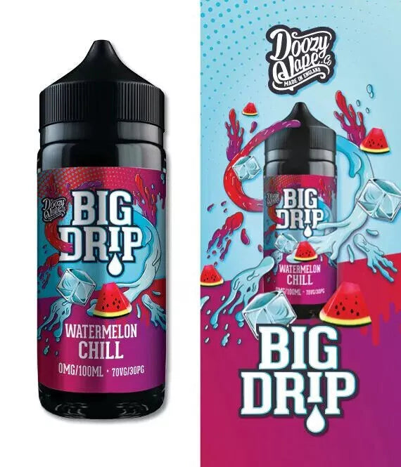 Big Drip 100ml 0mg E-Liquid by Doozy Vape - 70VG/30PG