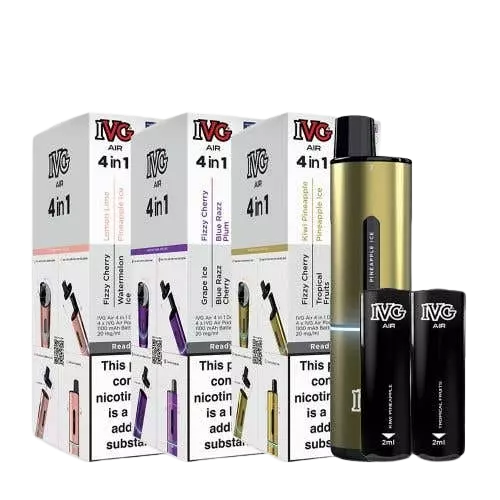 IVG AIR 4 in 1 Starter kit 2400 Disposable Vape kit