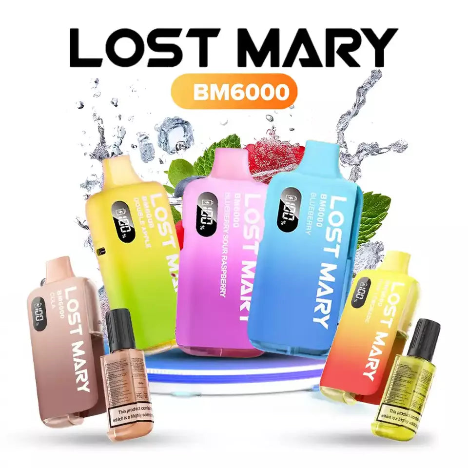 Lost Mary BM6000 Disposable Vape - Ultimate Vape Experience with 6000 Puffs