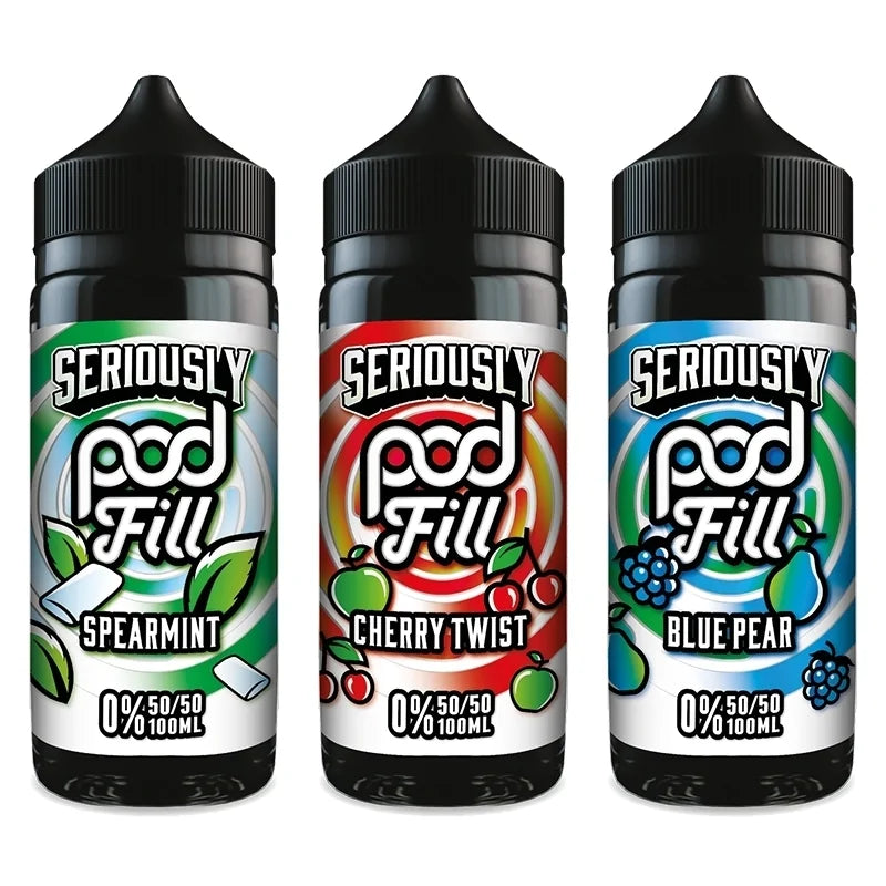 Seriously Pod 100ml E-Liquid by Doozy Vape - Free & Fast Dispatch