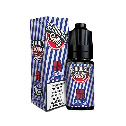 Blue Wing Nic Salt E-Liquid by Seriously Salty