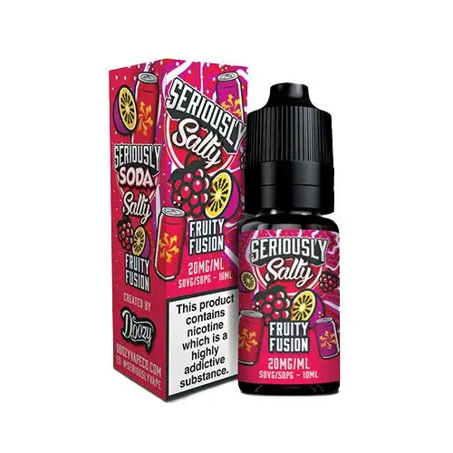 Fruity Fusion Nic Salt E-Liquid by Seriously Salty