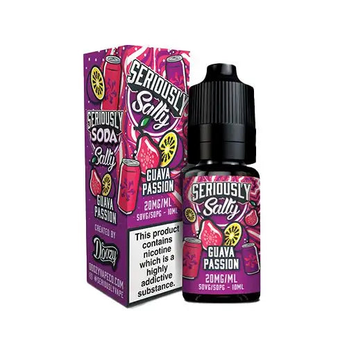 Guava Passion Nic Salt E-Liquid by Seriously Salty