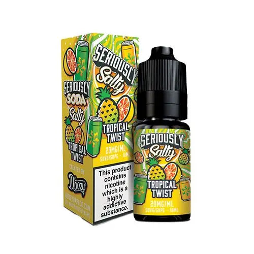 Tropical Twist Nic Salt E-Liquid by Seriously Salty