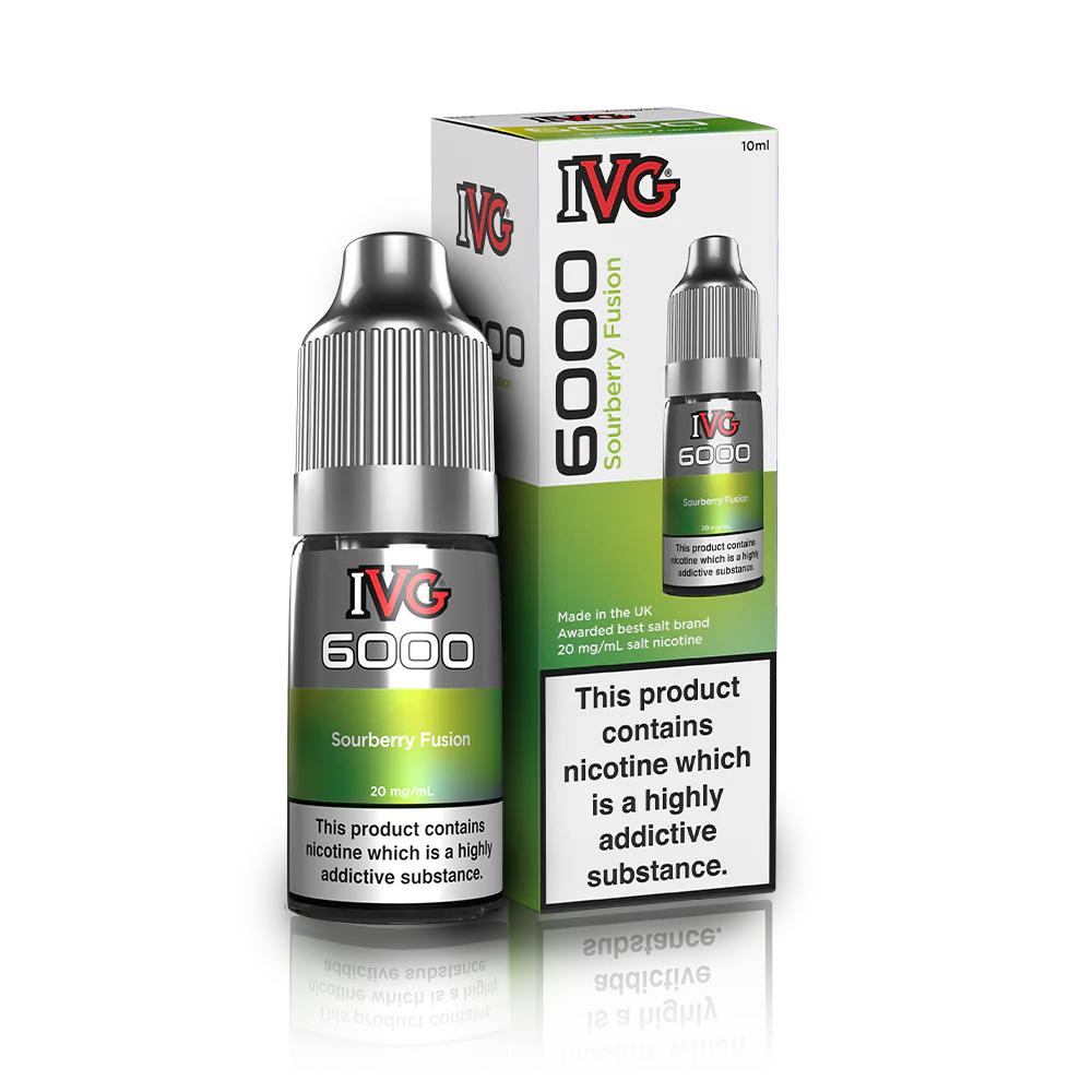 IVG 6000 Nicotine Salt Vape Juice 10mg/20mg