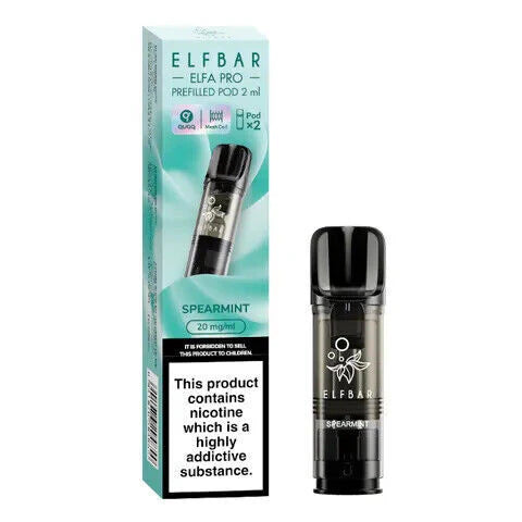 Spearmint Elfa Pro Prefilled Pods by Elf Bar