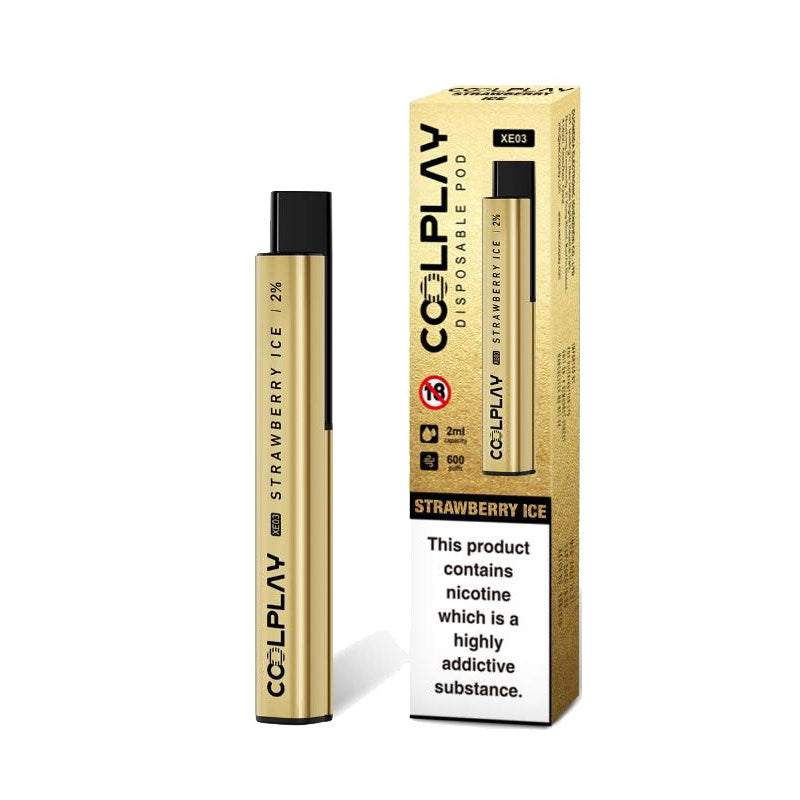 Cool Play Gold Bar Disposable Vape XE03