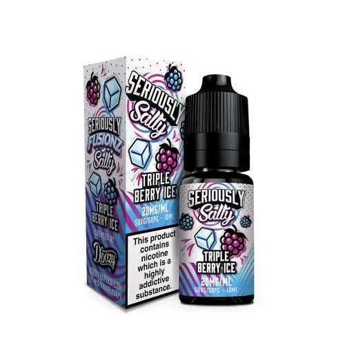 Triple Berry Ice Nic Salt E-Liquid by Seriously Salty Fusionz