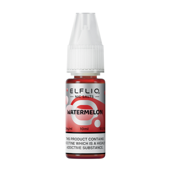 Elf Bar ElfLiq Watermelon Nic Salt Vape Juice 10ml