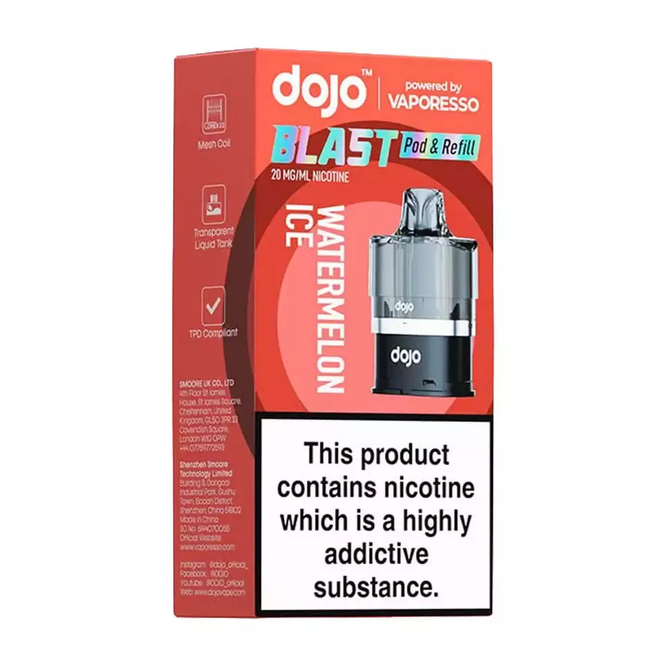 VAPORESSO DOJO BLAST 6000 PRE-FILLED PODS