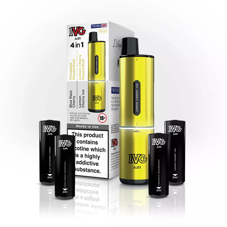 IVG AIR 4 in 1 Starter kit 2400 Disposable Vape kit