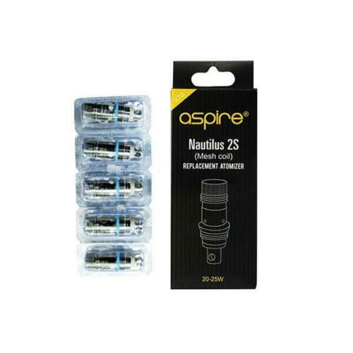 Aspire Nautilus 2S Mesh Coil 0.7ohm & 0.4ohm Pack of 5x Replacement Vape Coils