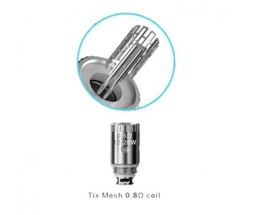 Genuine Rincoe Tix Mesh Coils 0.8ohm & 1.0ohm Replacement Coil Atomizer Head